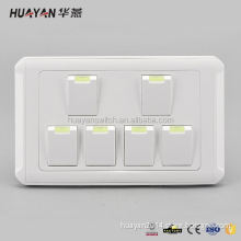 waterproof indoor energy saving squared wall switch